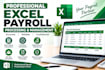 process payroll in excel and create professional salary slips
