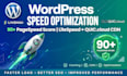 speed up wordpress website with litespeed cache and boost pagespeed to 90