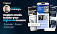 design a professional gohighlevel email template