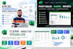 create excel dashboards, pivot tables and charts