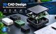 3d cad designs for consumer electronics, pcb enclosures, step, stl for printing