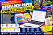 format your research paper according to journal guidelines