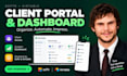 build a client portal or customer dashboard using softr and airtable