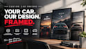design custom car posters for you