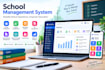 develop a professional school management system website