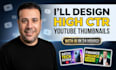 design high ctr eye catchy youtube thumbnails in 24h
