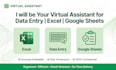 be your virtual assistant for data entry
