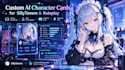 create custom ai character cards for sillytavern and character ai