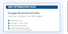 optimize your google business profile with copy and a checklist