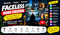 create youtube faceless automation videos