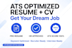 do HR operations recume writing and front end development