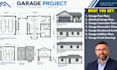draw garage plans garage conversion addition permit drawings set