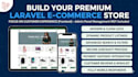 build a laravel ecommerce website with admin panel
