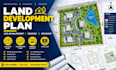 design land development plan, site development, grading plan, civil cad