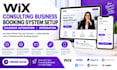 wix consulting business booking system setup calendar automation integration