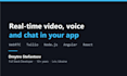 add real time video, voice and chat to your web app