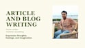 write professional articles and blogs