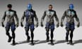create a custom sci fi 3d character, cyberpunk or futuristic game ready model