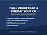 proofread and edit your CV, resume or documents