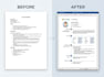write and design a professional ats europass CV and resume