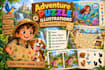 create adventure puzzle illustrations for childrens books