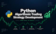 develop and backtest algorithmic trading strategies in python