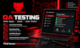 manually test your web app, saas, or mobile app for bugs