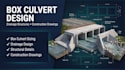 design box culverts drainage structures and construction drawings