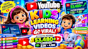 make high retention kids learning videos