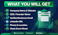 do b2b lead generation, find verified emails and companies