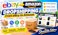 do amazon to ebay dropshipping hot listings