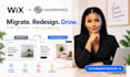 migrate wix website to squarespace website redesign squarespace to wix seo setup