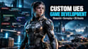 do custom unreal engine game, ue5, blueprint, game development, 3d asset