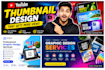 design social media posts and thumbnail poster temple logo