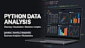 perform expert python data analysis and visualization