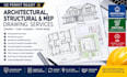 prepare US structural and architectural plan mep, elevation, site permit drawing