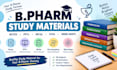 create customized b pharm notes and ppts and study materials