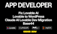 fix lovable ai, lovable to wordpress, claude ai lovable dev migration, base44