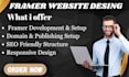 design and build a responsive framer website