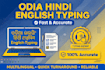 do fast odia hindi english typing and data entry work