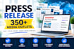 write press release distribution