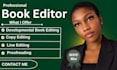 professionally proofread developmental line copy edit your book