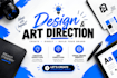 do art direction, creative direction and visual identity design
