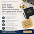 edit your law school personal statement and application essay