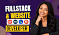 build website, website development, full stack developer, front end developer