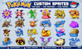 create custom pokemon sprites, trainer sprites, fakemon and sprites sheets