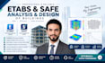 do structural analysis and design in etabs safe