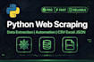 do python web scraping and data extraction from any website