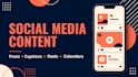 create expert crafted social media content for your brand