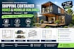 design texas shipping container homes with architectural structural and mep plan